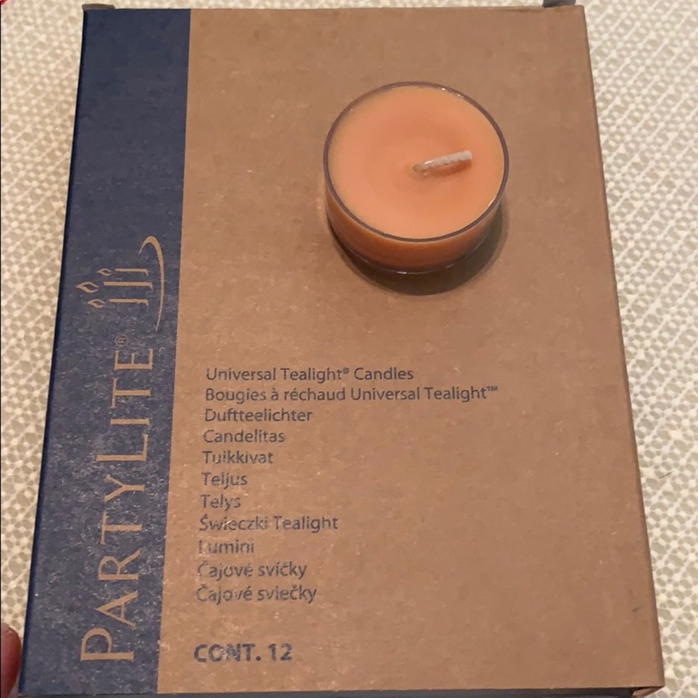 11 Caramel Pear Partylite Tealights